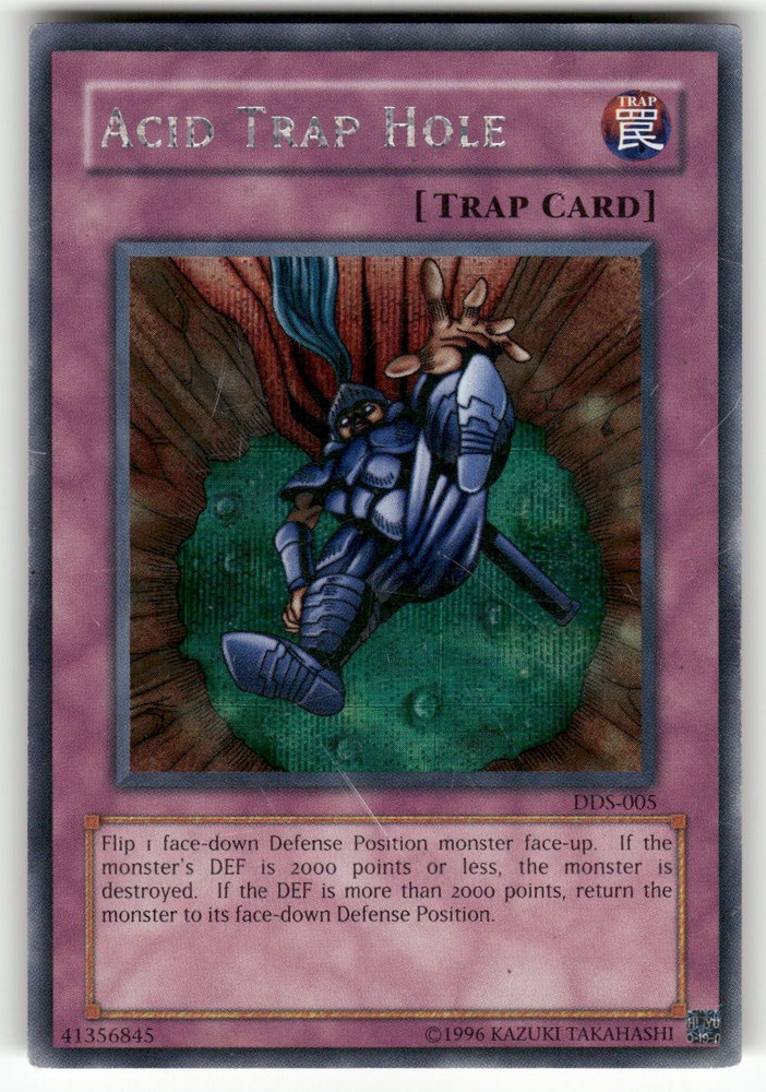 Acid Trap Hole (Dark Duel Stories) Yu-Gi-Oh! Video Game Promotional Cards LP-image
