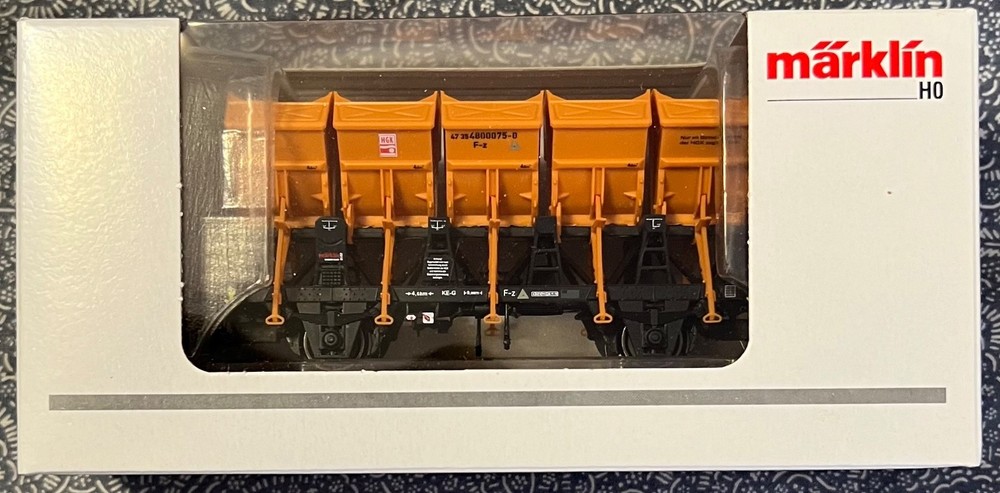 Märklin H0 48168 Insider Club Annual Car for 2018 type F-7  120 2 axle dump car