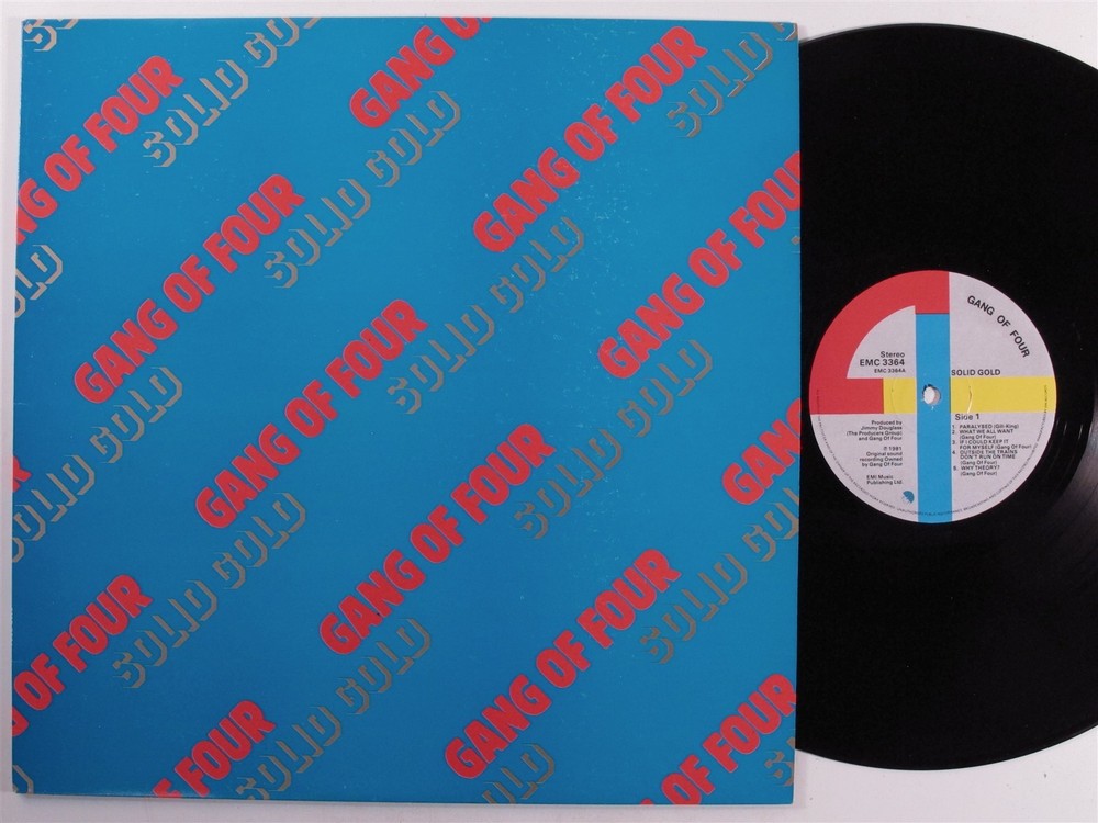 GANG OF FOUR Solid Gold EMI LP uk f