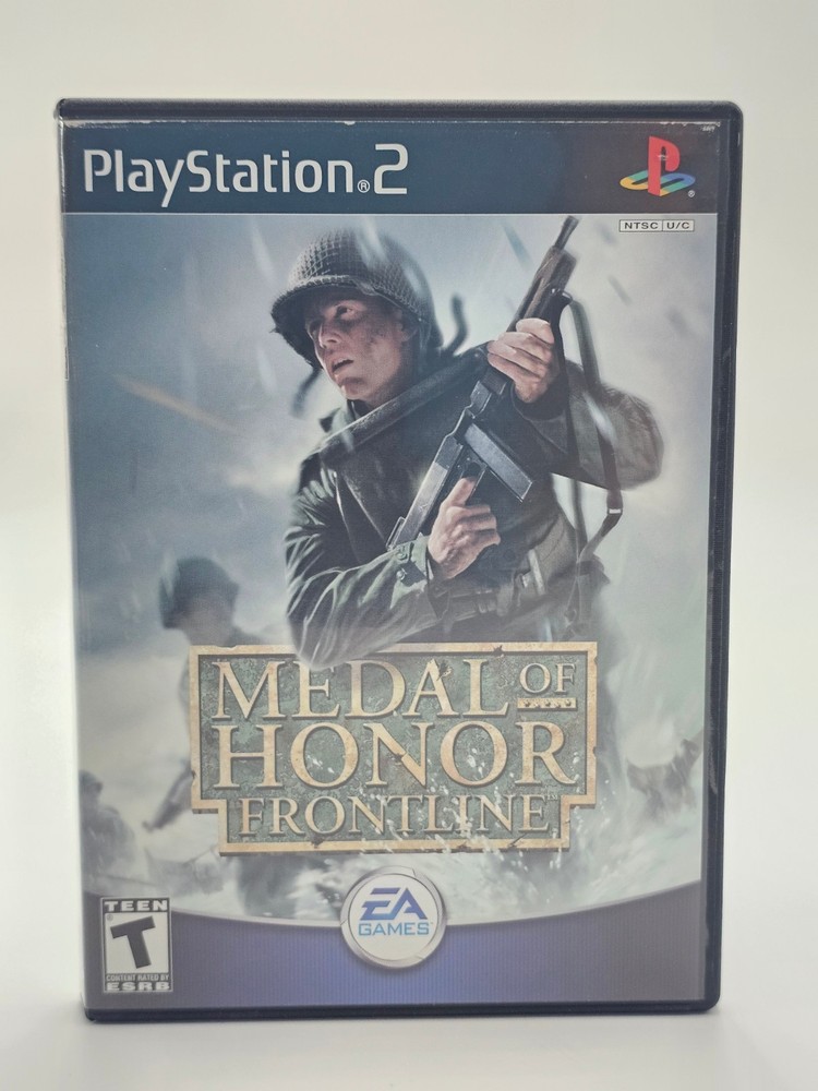 Sony Playstation 2 PS2 Medal Of Honor Frontline CIB Cleaned & Tested