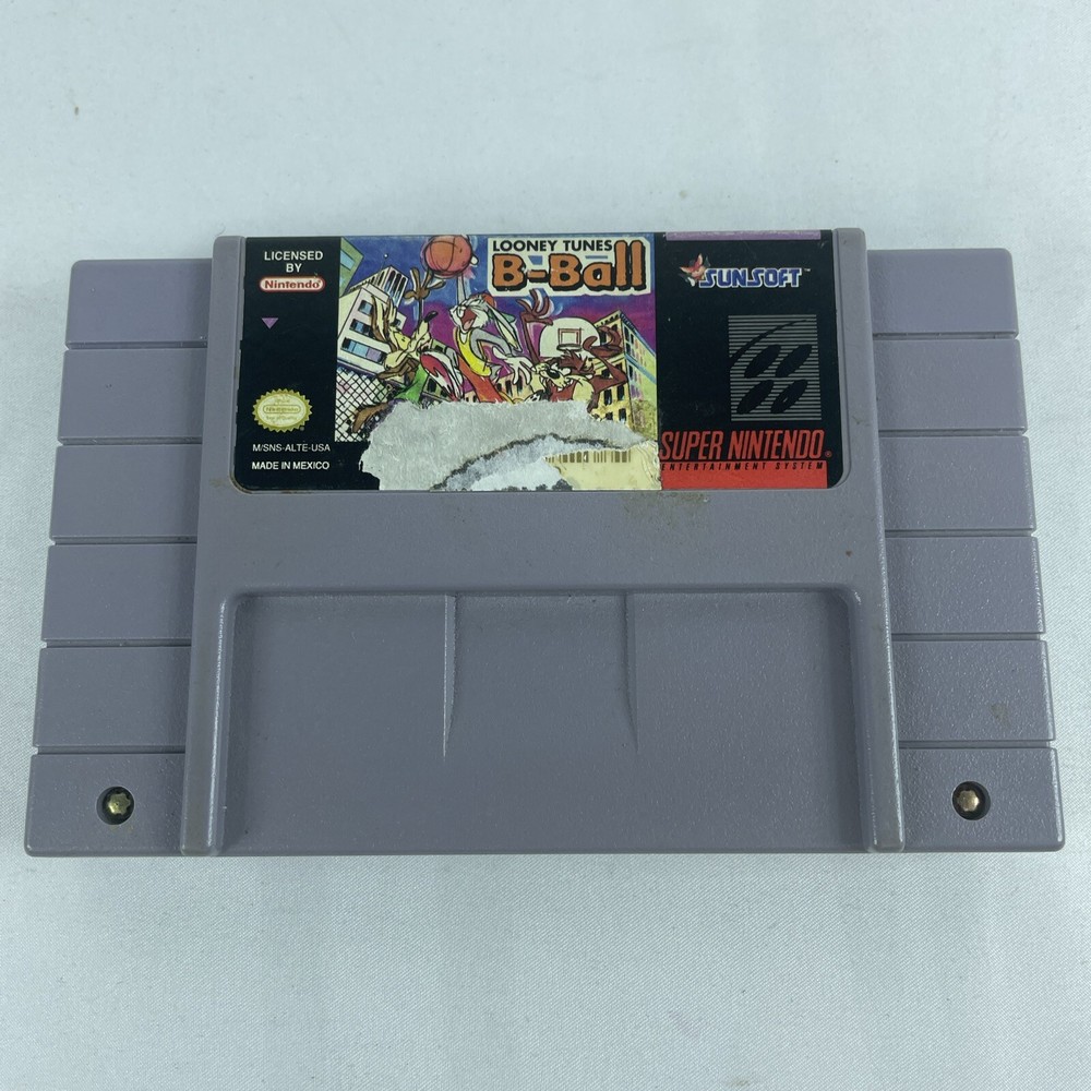 Looney Tunes B-Ball (Super Nintendo Entertainment System) Sunsoft SNES