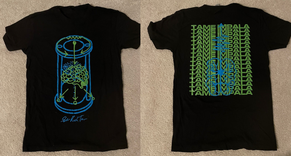 Tame Impala Black Reprint Unisex Cotton T-shirt ALl Sizes U074