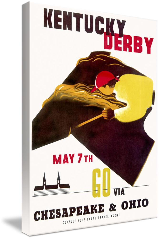 Canvas Art - Adams Brothers Circus Vintage Advertisement,