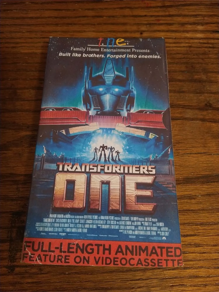 Transformers One VHS