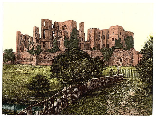 Photo:The castle,Kenilworth,England,c1895