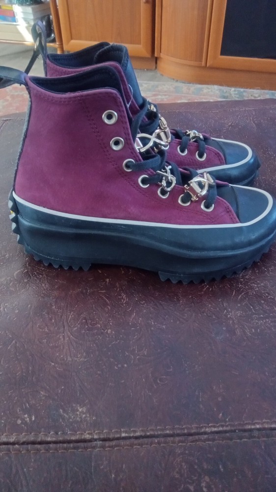 Converse Chuck Taylor All Star Bordeaux Hike Platform Sz. 8.5 New, No Box
