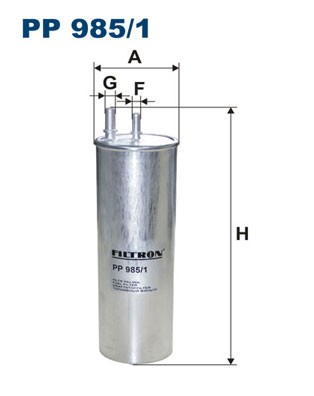 PP 985/1 FILTRON Fuel Filter for VW
