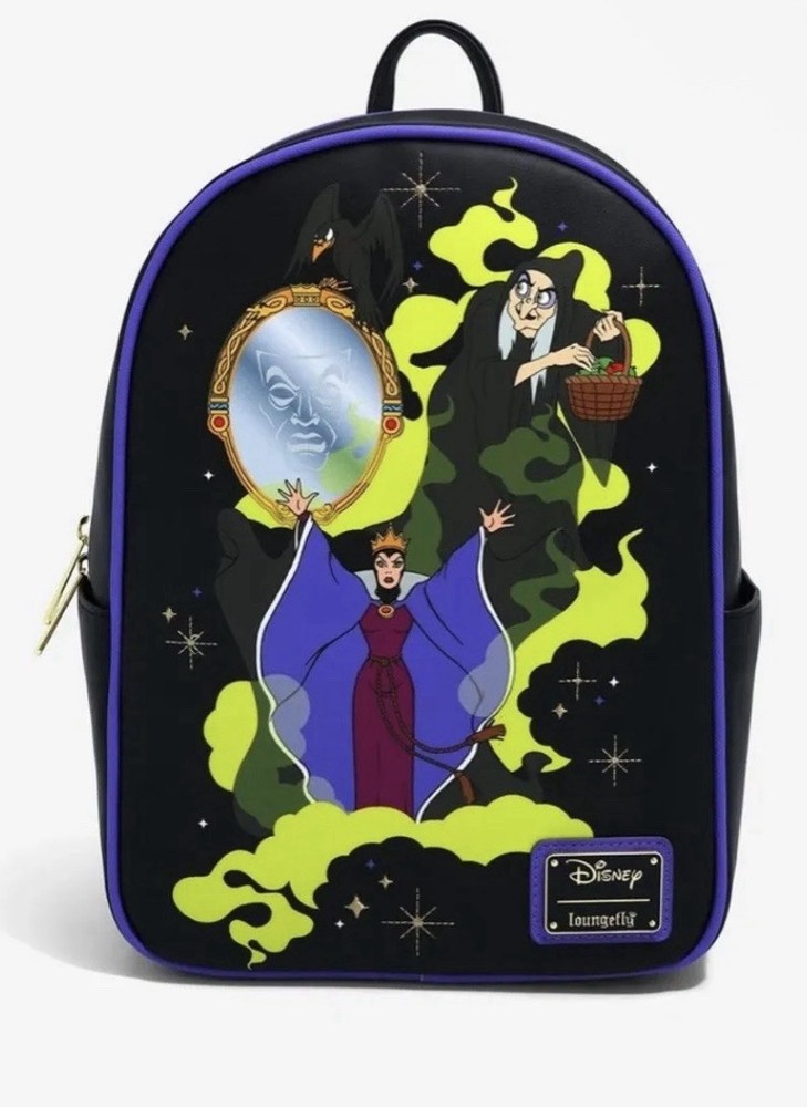 Disney Evil Queen Loungefly Mini Backpack NWT