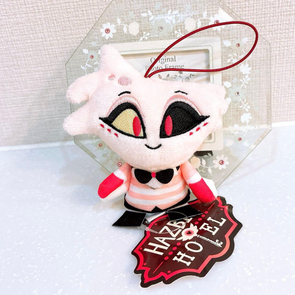 Hazbin Hotel Angel Dust Finger Puppet Plush Toy ROUND1 Limited New Japan FS