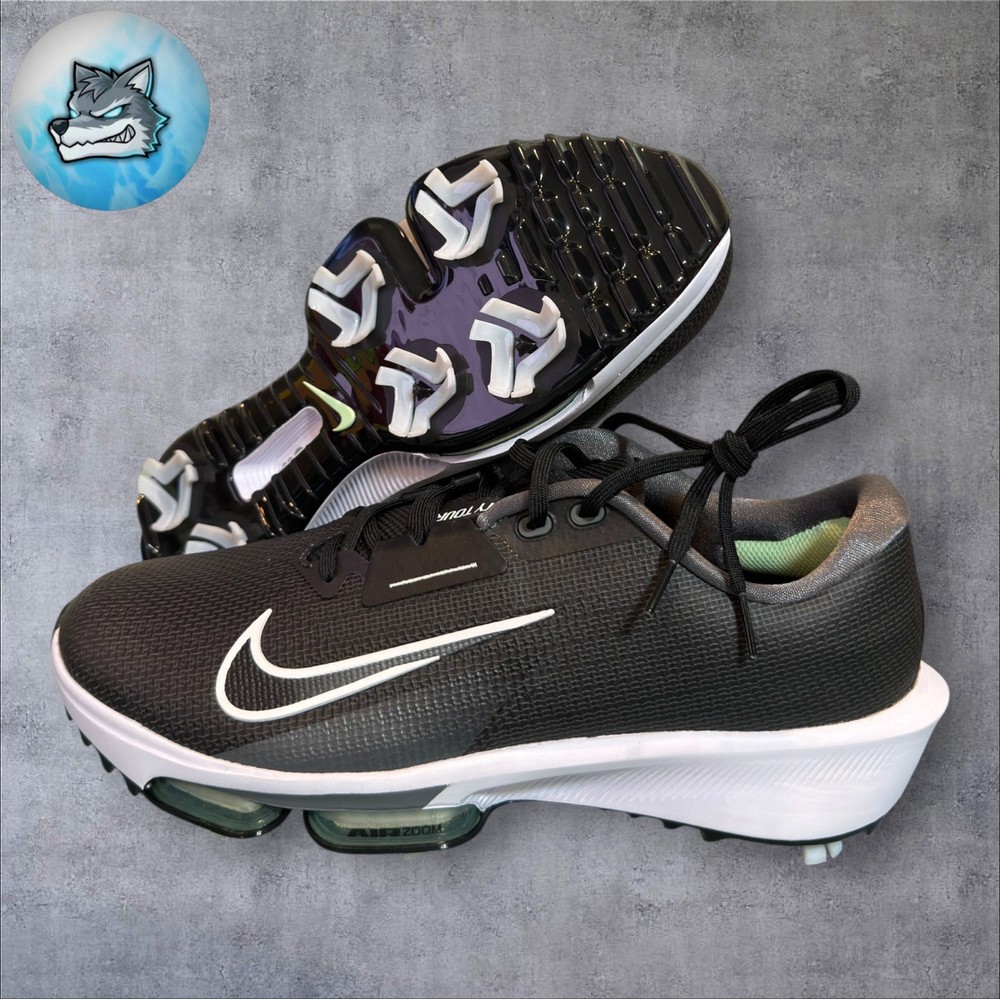 Nike Air Zoom Infinity Tour 2 Golf Shoes Black Men's Size 12 Wide FD0218-002