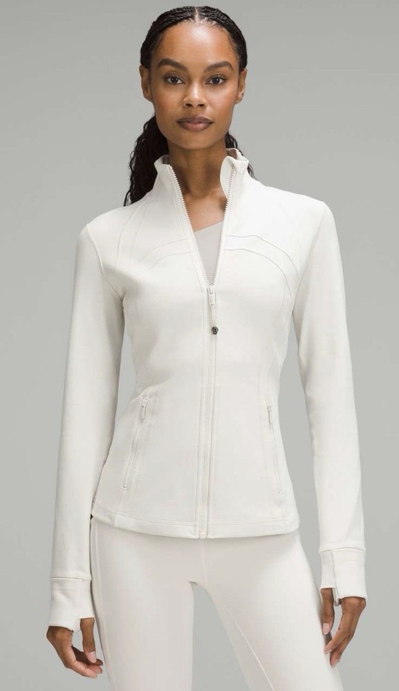 Lululemon Define Jacket In Bone (Off white) Women’s Size 4