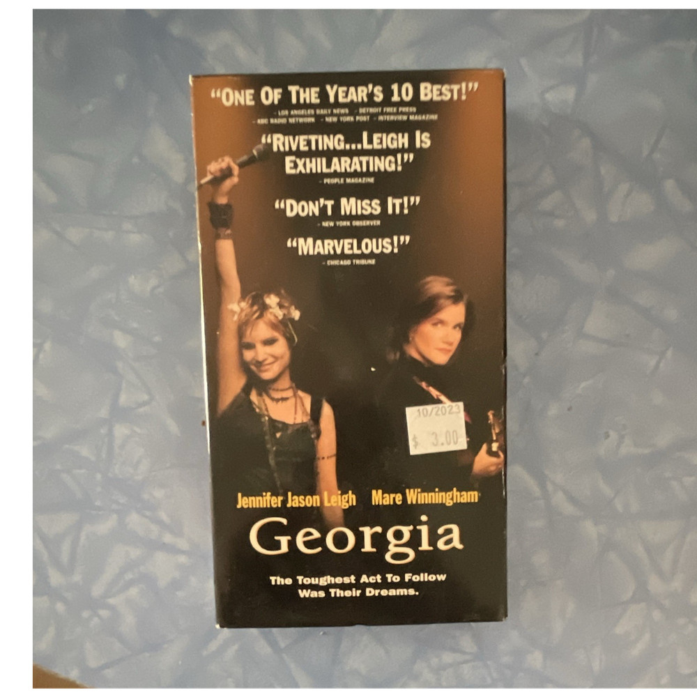 Miramax Home Entertainment Georgia VHS Tape Drama Music R 1995 Leigh Winningham