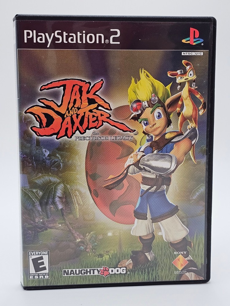Sony Playstation 2 PS2 Jak And Daxter Disc + Case Cleaned & Tested