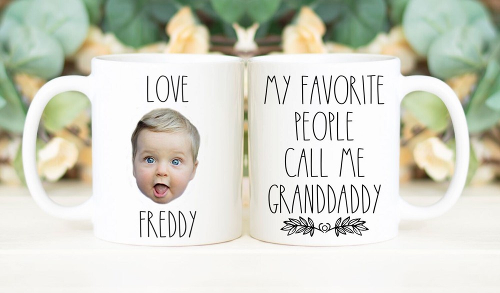 My Favorite People Call Me Granddaddy Coffee Mug Father's Day Gift Personalized