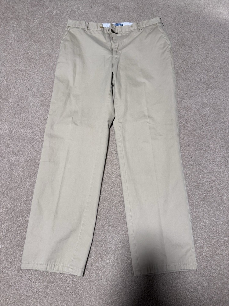 Peter Millar Pants Mens 33x30 Beige Stretch 5 Pocket Chino Tapered Golf Casual