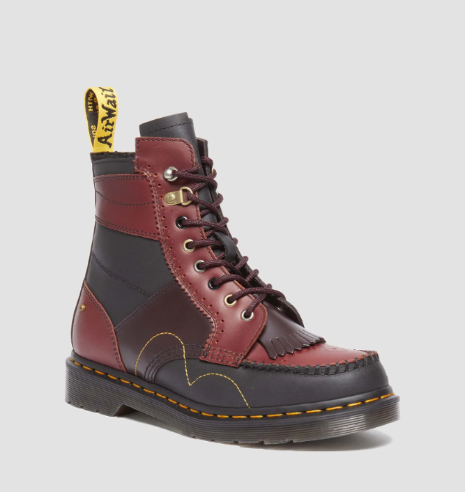 DR. MARTENS 31836146 ABRUZZO_SMOOTH_1460_FUSED_BLACK+BROWN+OXBLOOD Limited New!-image