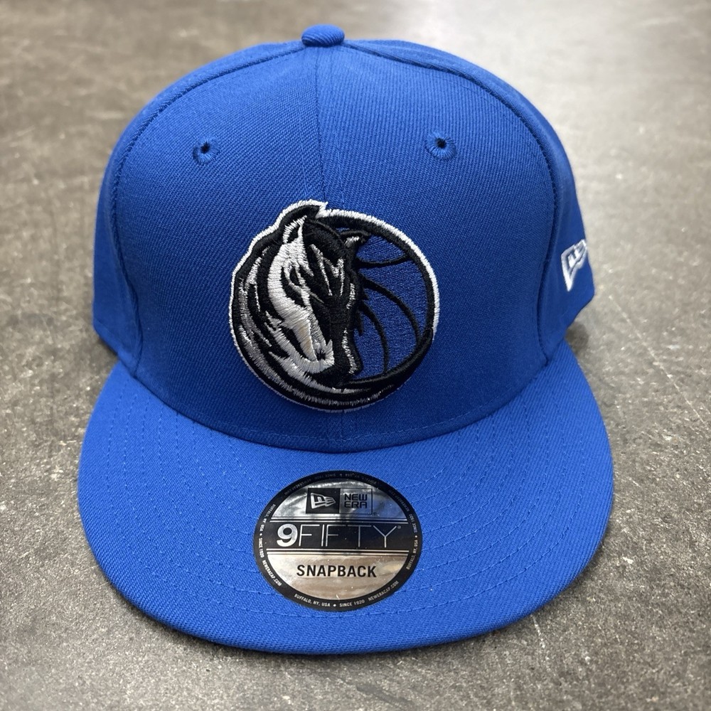 New Era Dallas Mavericks Hat Snapback 9Fifty Basketball Cap (NEW - Small Stain)