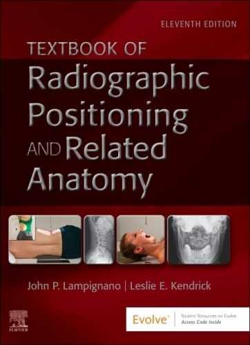 Textbook of Radiographic - Hardcover, by Lampignano MEd RT(R) - Acceptable n