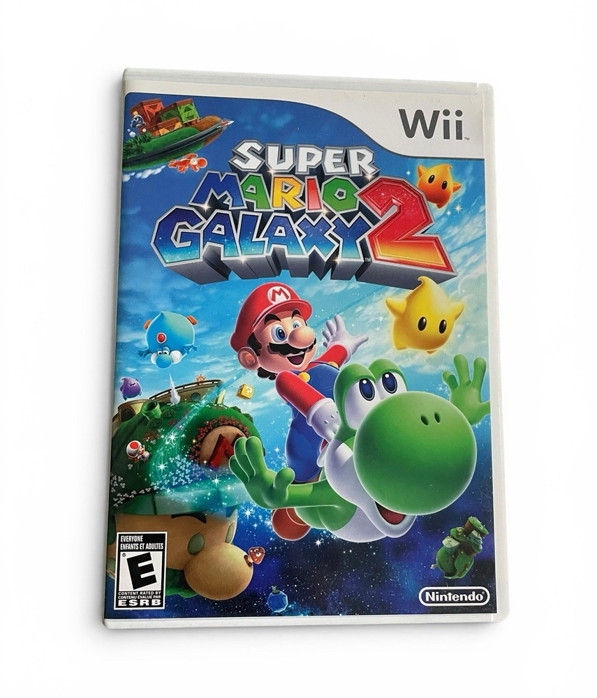 Super Mario Galaxy 2 Wii Original Case & Manual Only No Game Nintendo Authentic