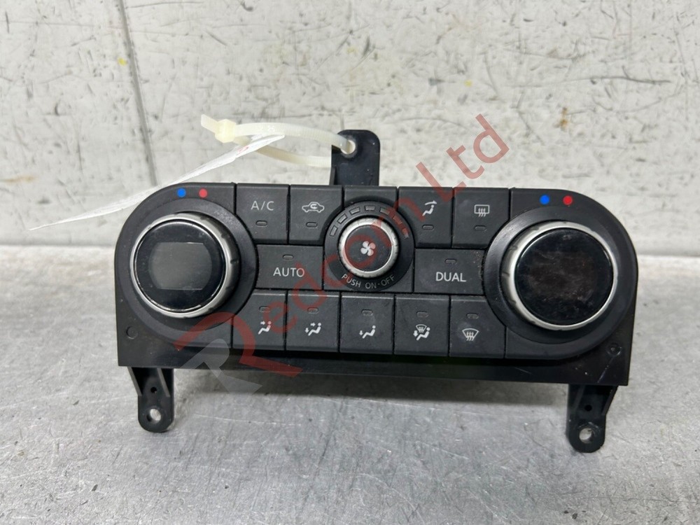 2007-2013 Nissan Qashqai Tekna Digital Climate Control Panel 27500BR47B