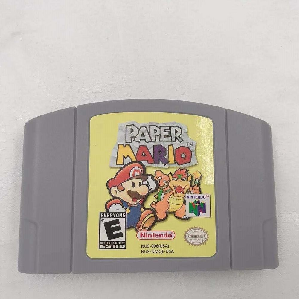 Paper Mario - Nintendo 64 (N64) Exclusive release Rare find Collector's item