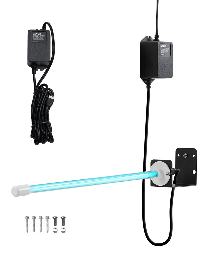 VEVOR Air Purifier Whole House 25W 17in UV Light in Duct for HVAC AC Duct Filter-image