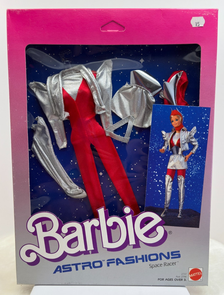Vintage Mattel Barbie Astro Fashions Space Racer #2737 1985 New in Box