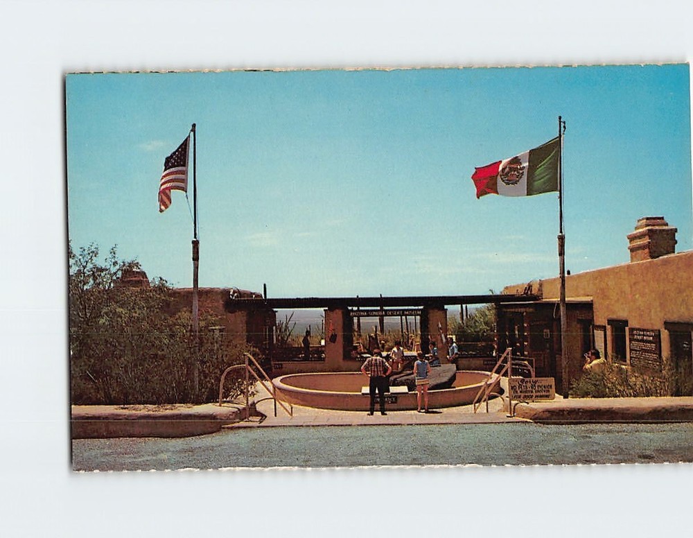 Postcard Entrance Way Arizona Sonora Desert Museum Tucson Arizona USA