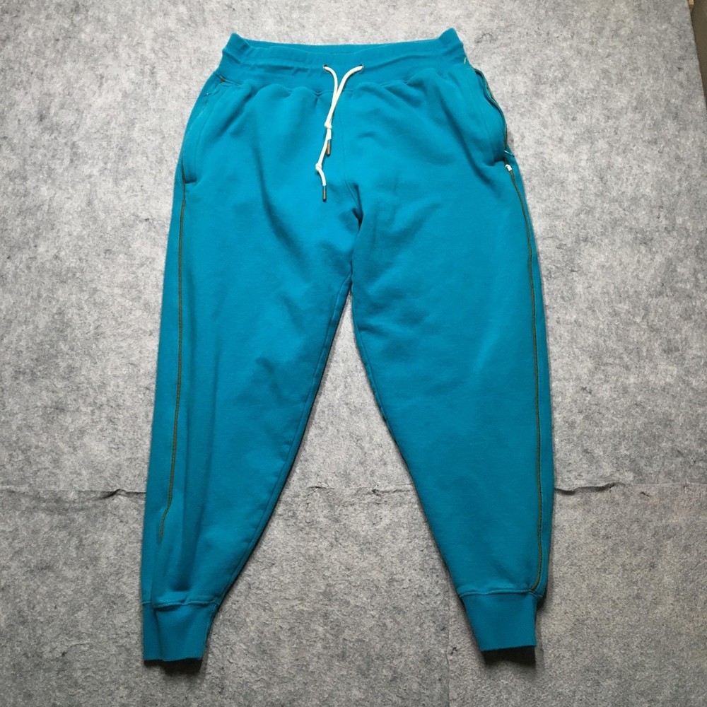 Cotopaxi Pants Mens Large Blue Fleece Jogger Sweatpants Drawstring Pockets