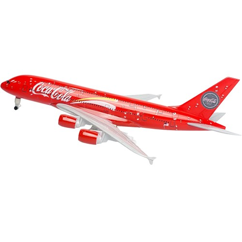 Model Airplane Diecast 20cm, 20_57 Coca-Cola A380