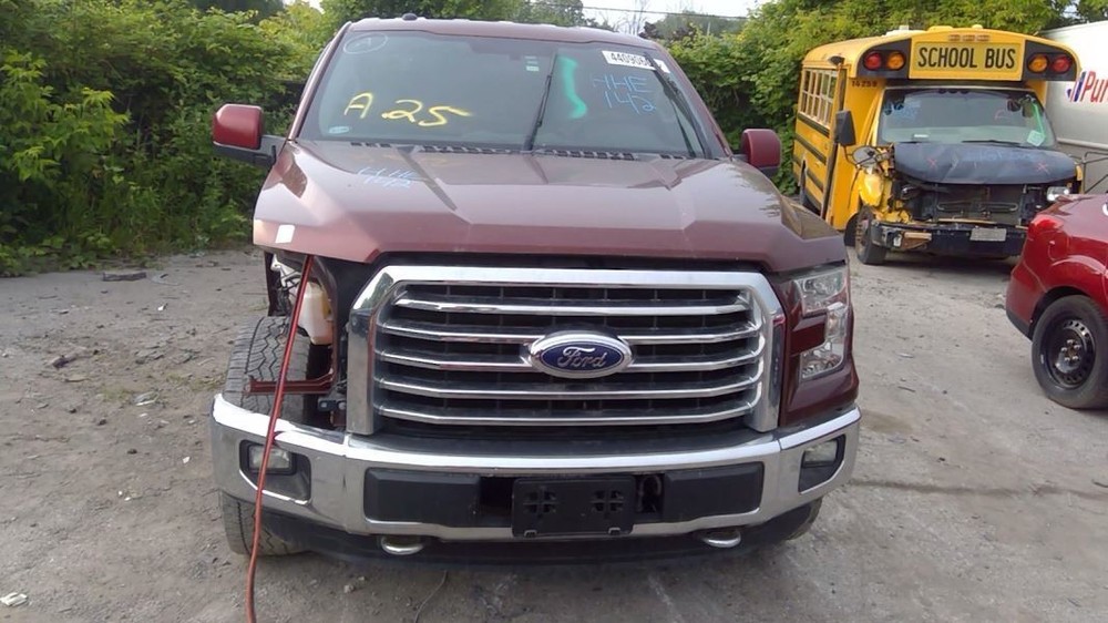 Grille Center XLT 5 Chrome Bars Fits 15-17 FORD F150 PICKUP 1397253