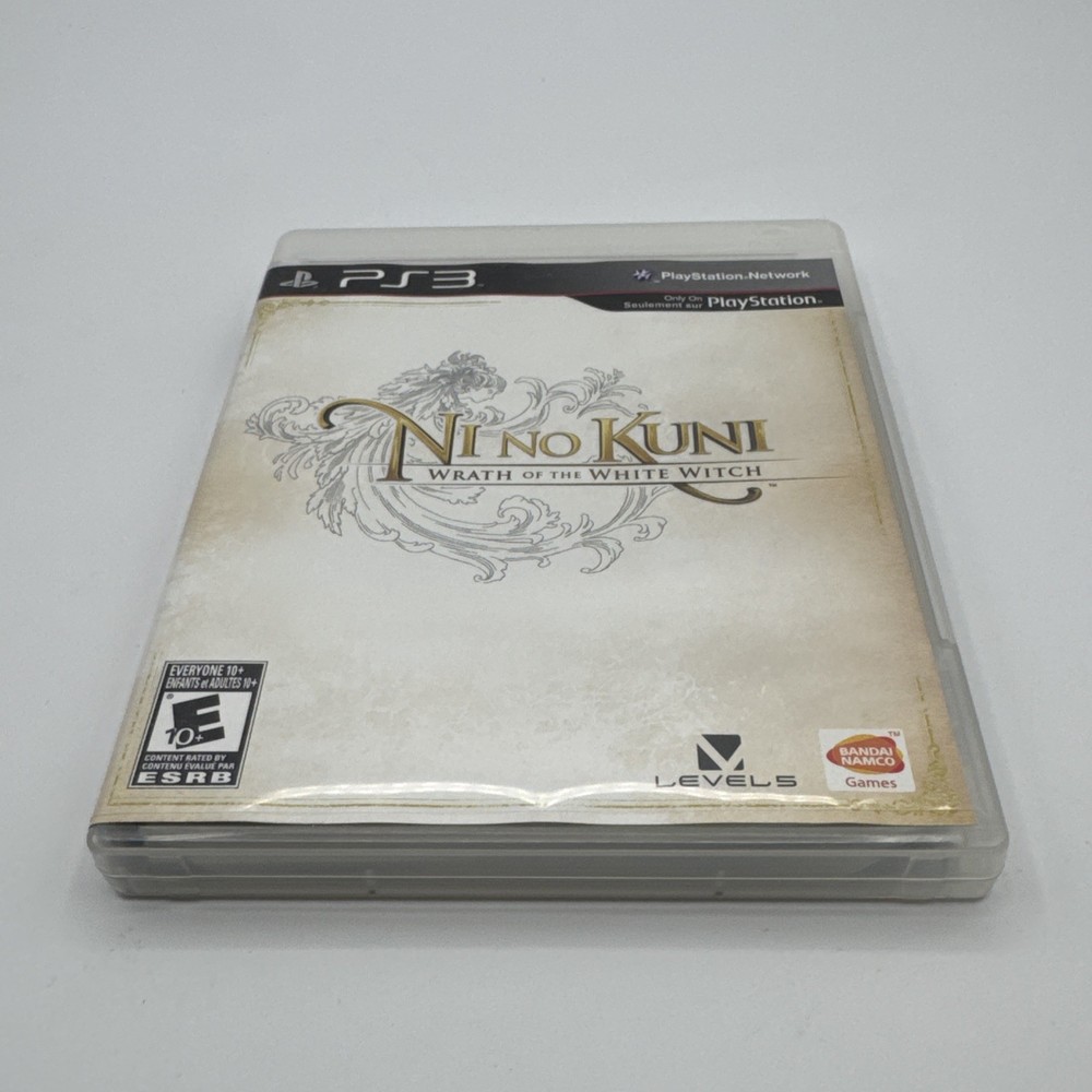 Ni No Kuni Wrath of the White Witch - Sony PlayStation 3 PS3 CIB Tested