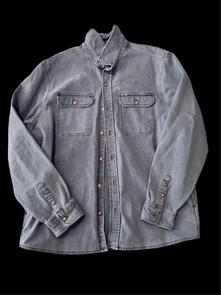 Faherty Men’s Stretch Blanket Lined CPO Jacket Shacket XL
