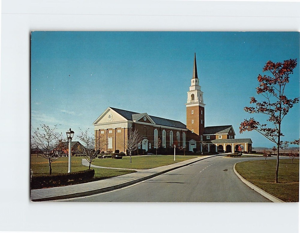 Postcard First Presbyterian Church Findlay Ohio USA