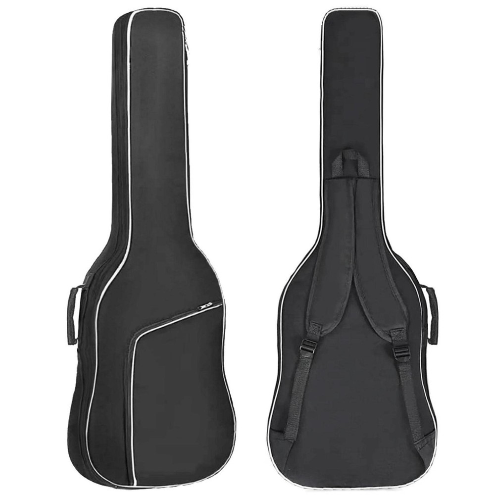 39 Inch Electric Guitar Gig Bag with 8mm Padding, Padded Backpack Design, Soft Protector for Safe Storage and Transport