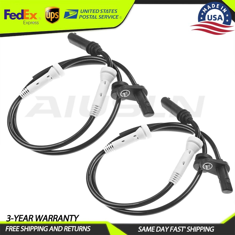 2PCS ABS Wheel Speed Sensor For BMW 228i 230i 320i 328d 328i xDrive 34526783051