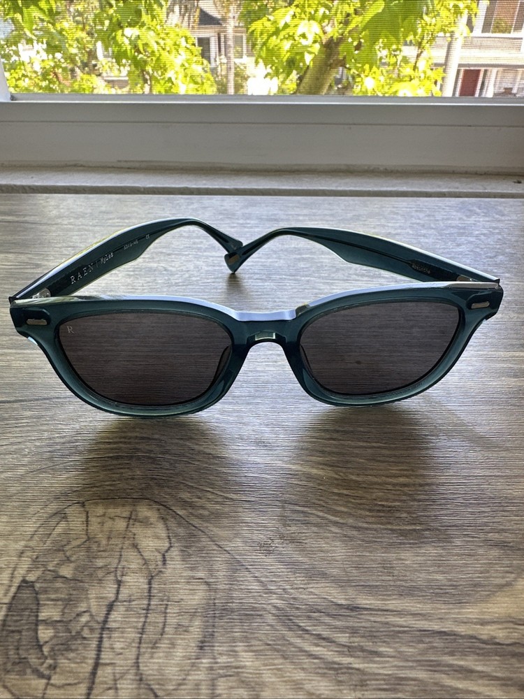 RAEN Myles - Absinthe Green Polarized Sunglasses Square Acetate Frame 53019-145-image