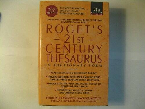 Rogets 21st Century Thesaurus (Second Edition) In Dictionary Form - GOOD
