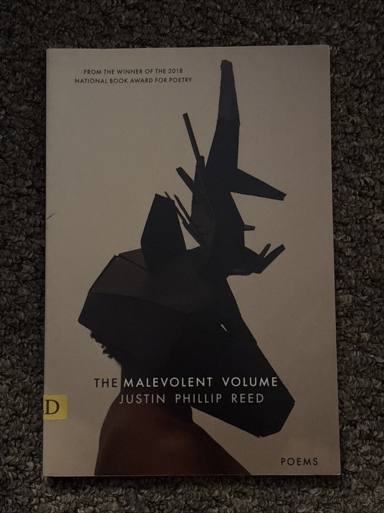 Malevolent Volume by Justin Phillip Reed (2020, Trade Paperback)