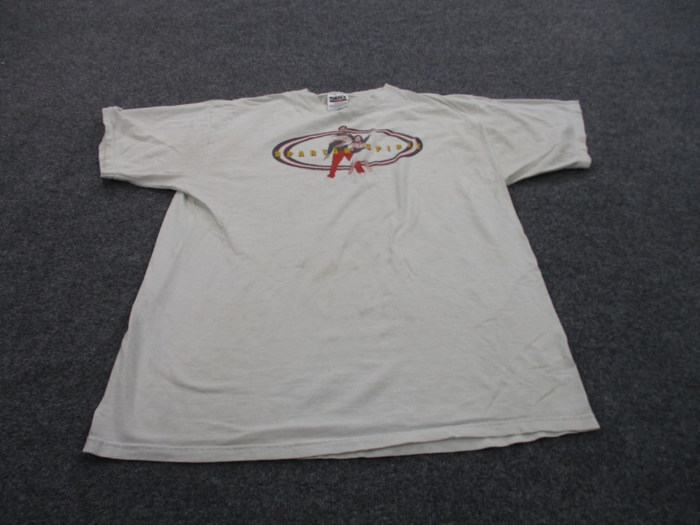 Vintage Spartan Spirit Shirt Mens XL SNL 1997 Saturday Night Live Will Ferrell