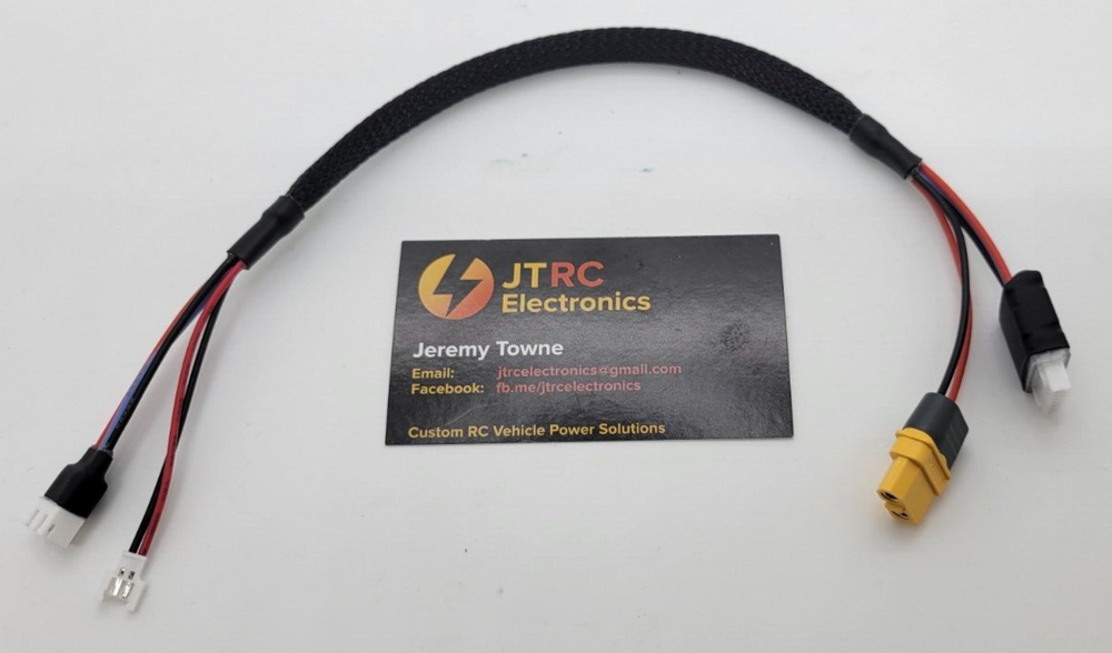 FMS 2S Battery Charge Cable for Balance and storage XT60 FCX24 FCX18