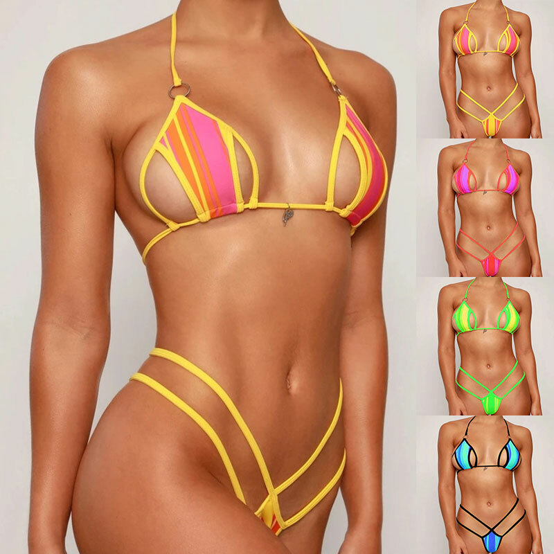Sexy Women's Beachwear Bikini Set Push-Up Swimwear Swimsuit Bathing Suit