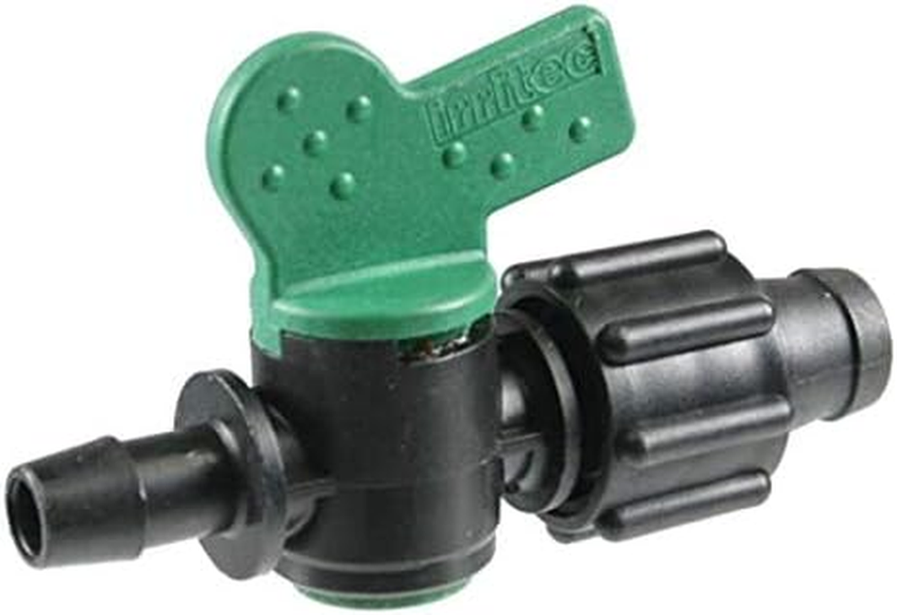 20-Pack Drip Tape to Tubing Adapter Valves, 5/8