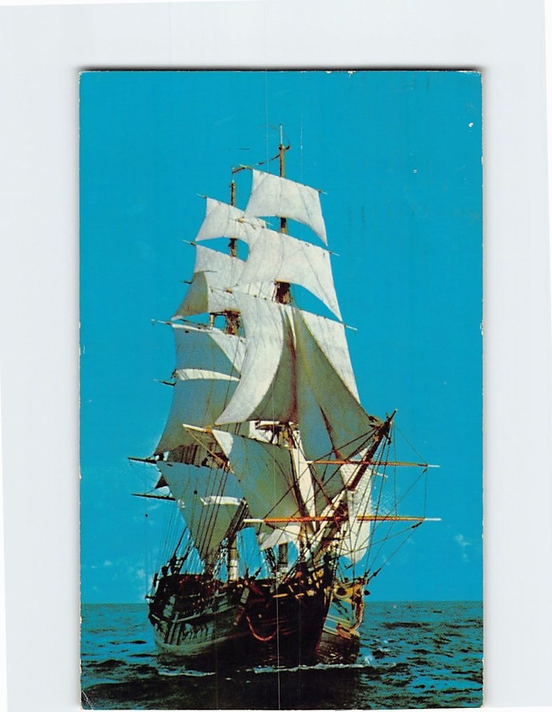 Postcard The Bounty Vinoy Yacht Basin Municipal Pier St. Petersburg Florida USA