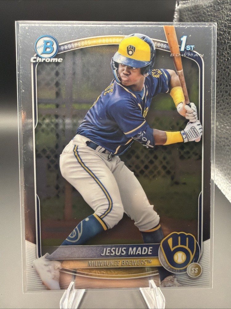 2025 Bowman - Chrome Prospects Jesus Made #BCP-50 (RC)