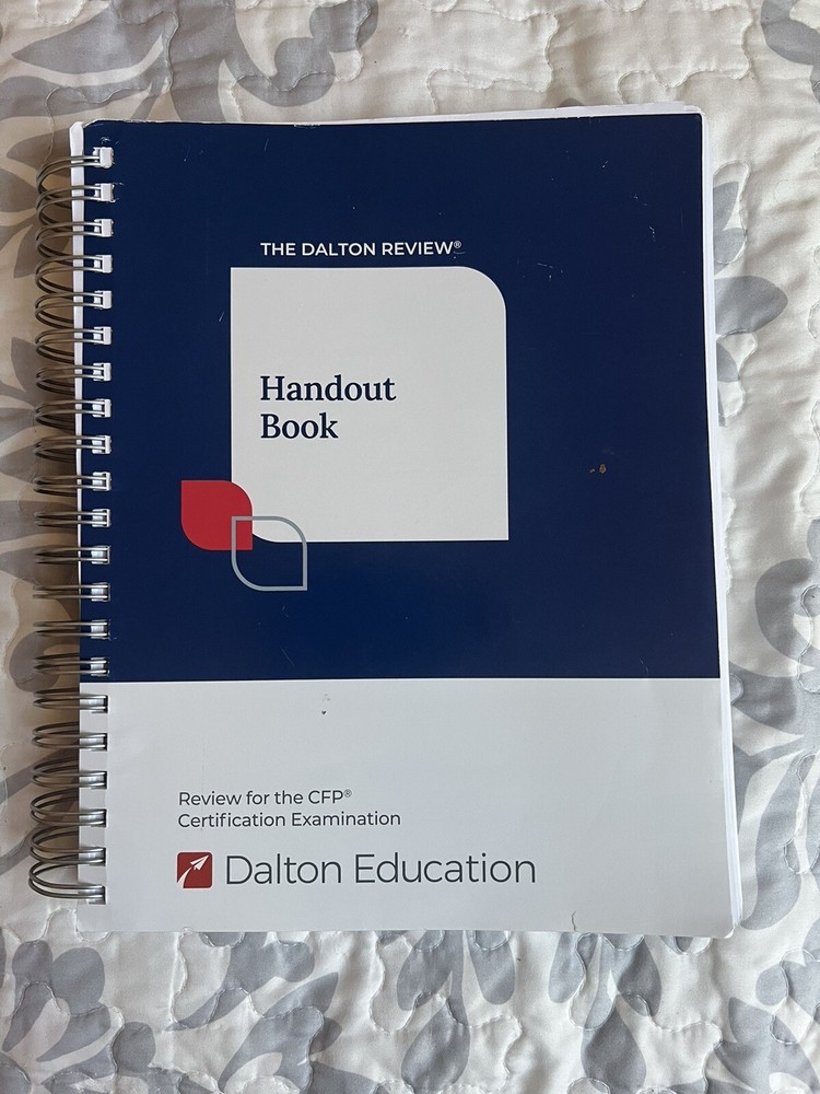 Dalton CFP Review Handout Book (Nov. 2024)