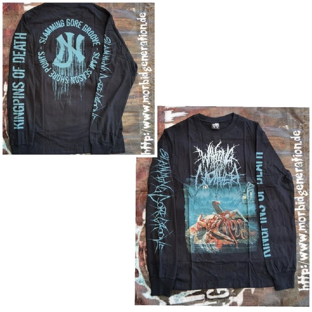 WAKING THE CADAVER - Kingpins Of Death Longsleeve Vomit The Soul Devourment