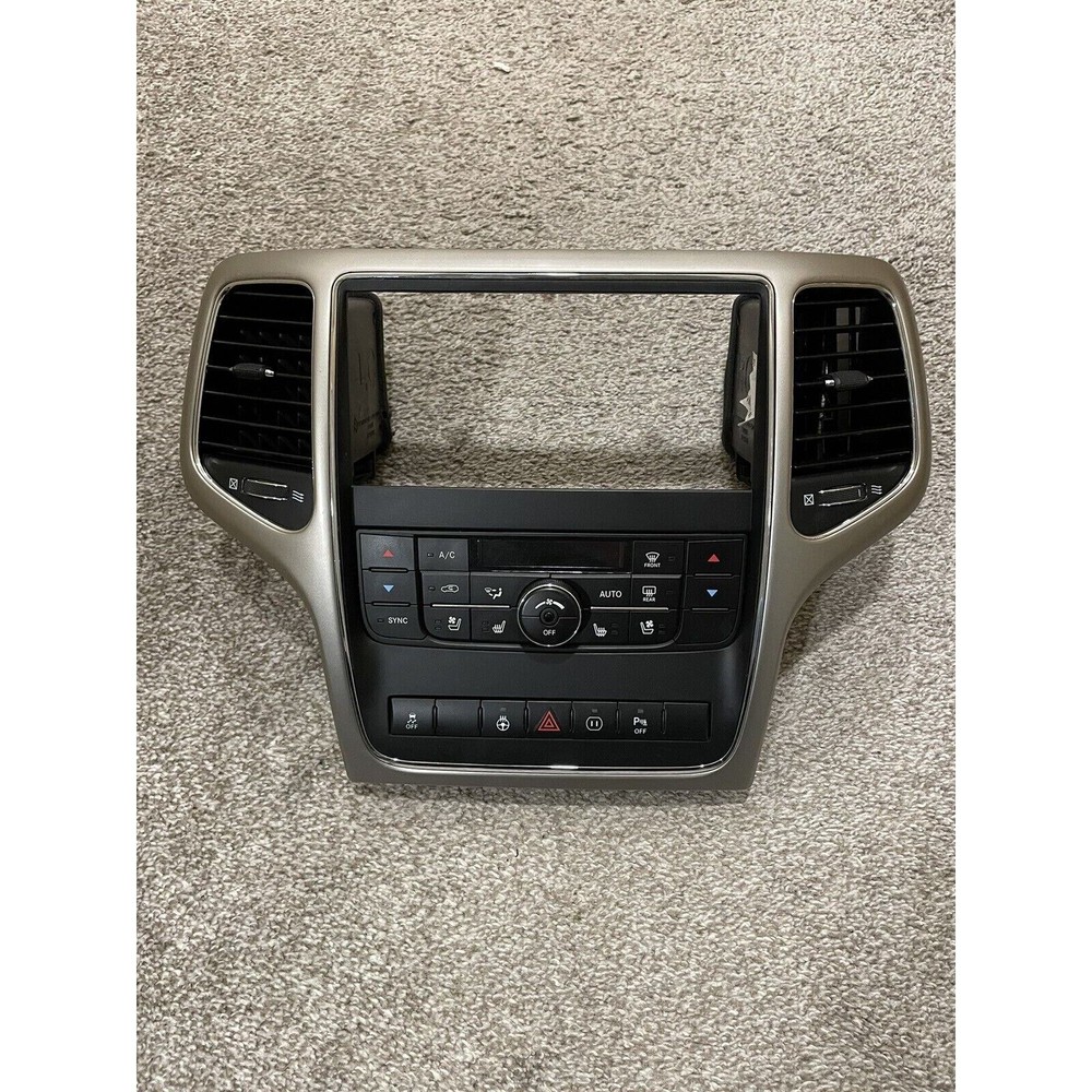 2011-2013 Jeep Grand Cherokee SRT OEM Climate Control W/ Screen Bezel & Air Vent
