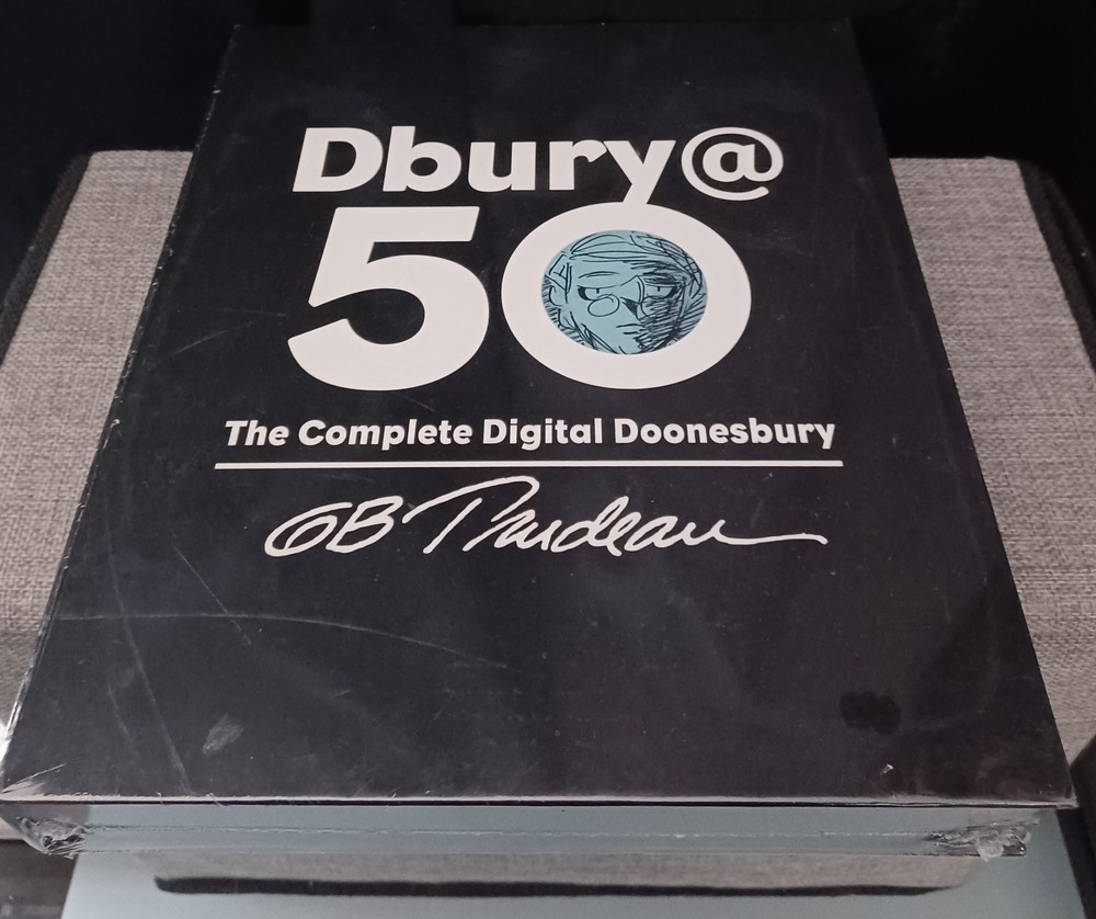 Doonesbury Dbury@50 The Complete Digital Doonesbury Comics by Trudeau New Sealed