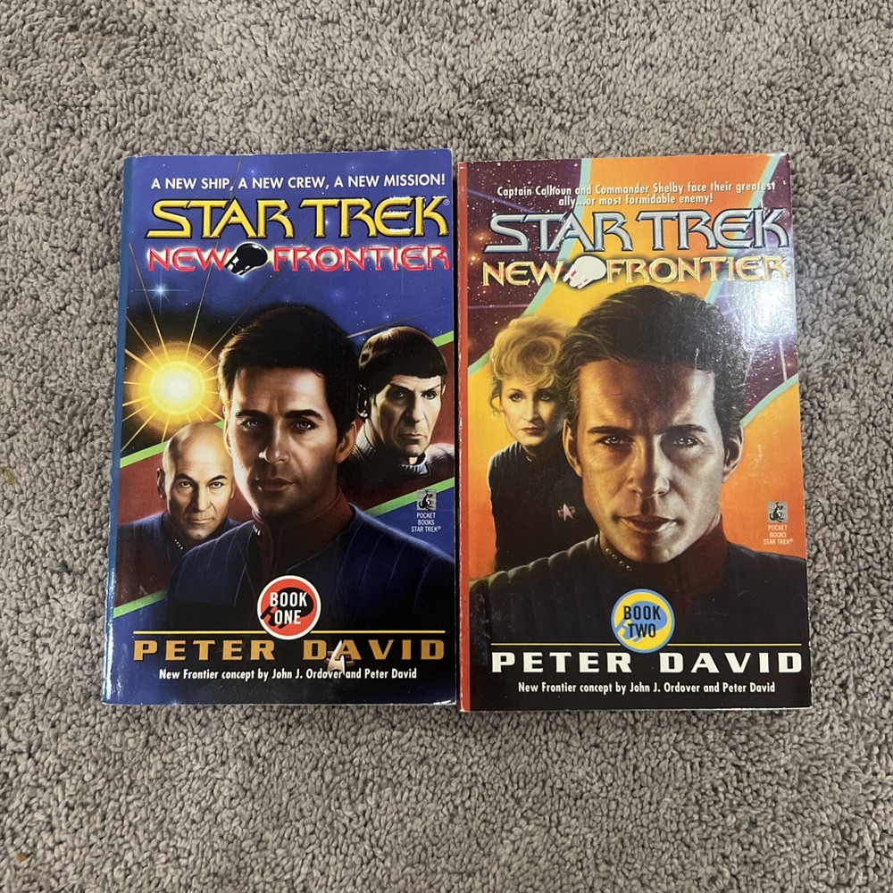 Star Trek New Frontier Softcover Books 1 And 2 By Peter David